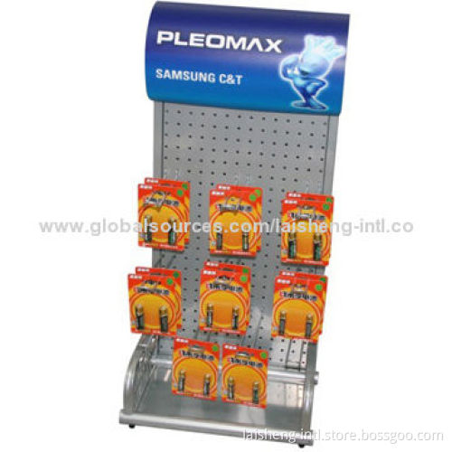 Battery display rack made of steelNew